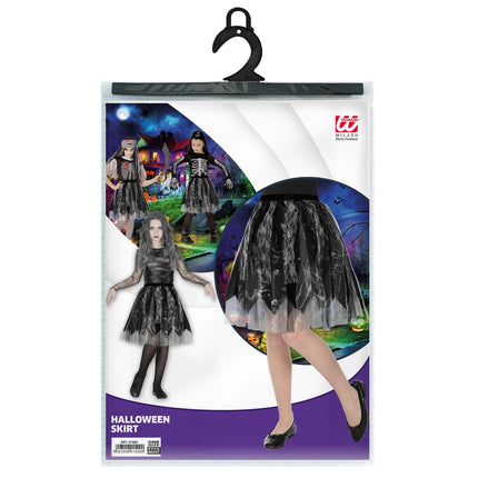 Gonna di Halloween Bambino Nero