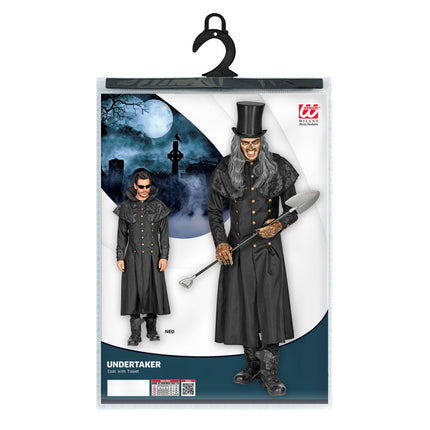 Costume Halloween da uomo Imprenditore Funebre