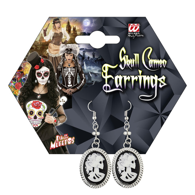 Orecchini Halloween Teschio