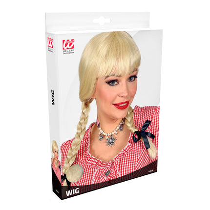 Parrucca Oktoberfest bionda