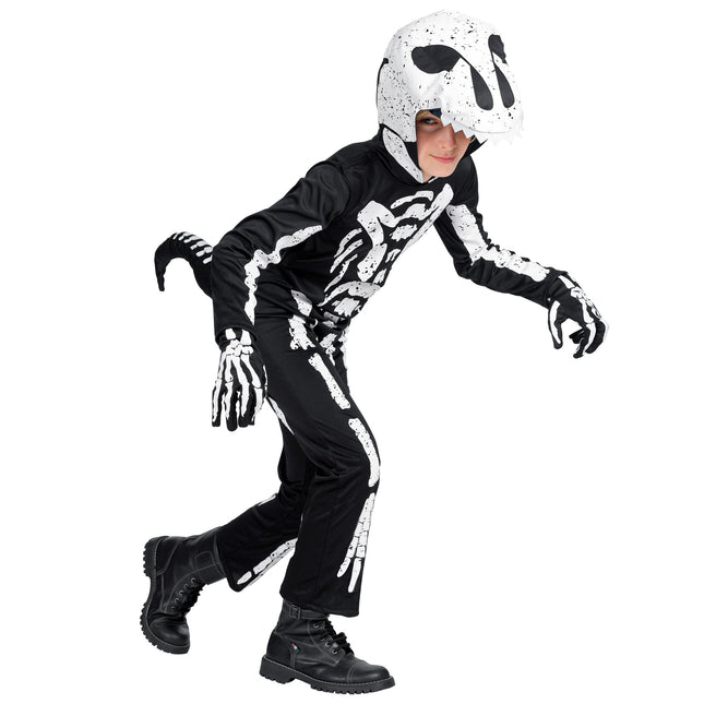 Costume Halloween Bambino T-Rex Scheletro