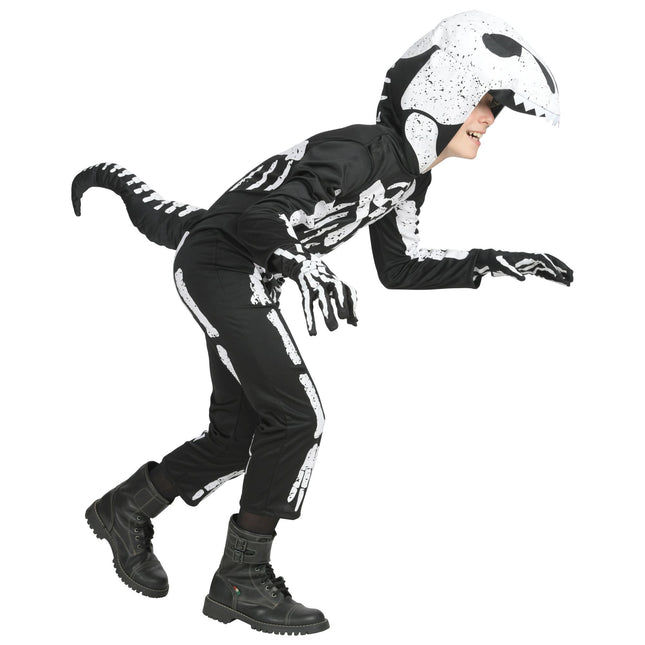 Costume Halloween Bambino T-Rex Scheletro