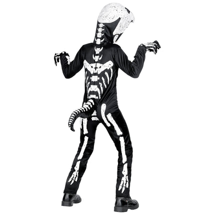 Costume Halloween Bambino T-Rex Scheletro