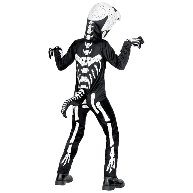 Costume Halloween Bambino T-Rex Scheletro