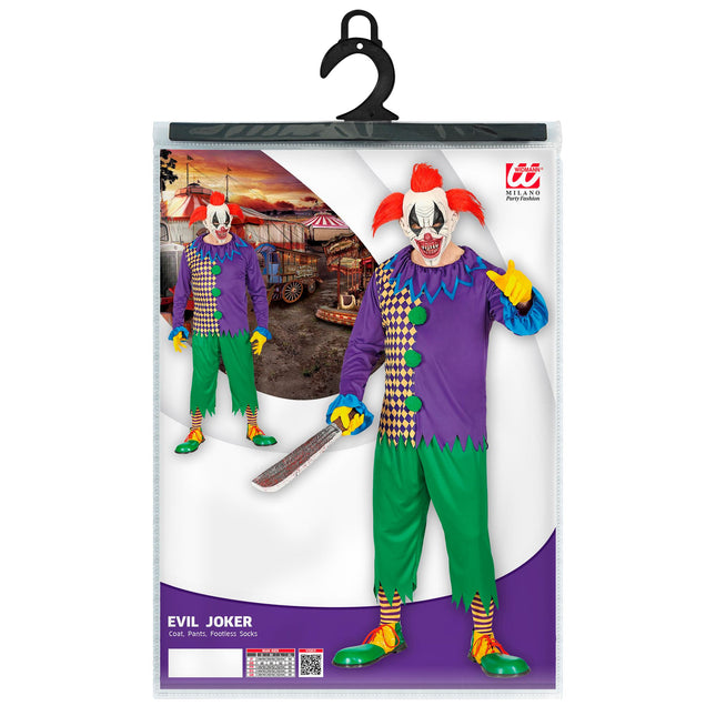 Costume di Halloween da Joker per uomo