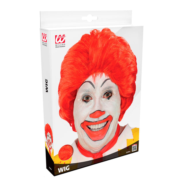 Parrucca di Halloween Rosso Ronald
