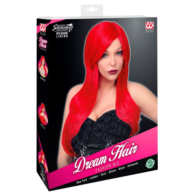 Parrucca rossa Ariel