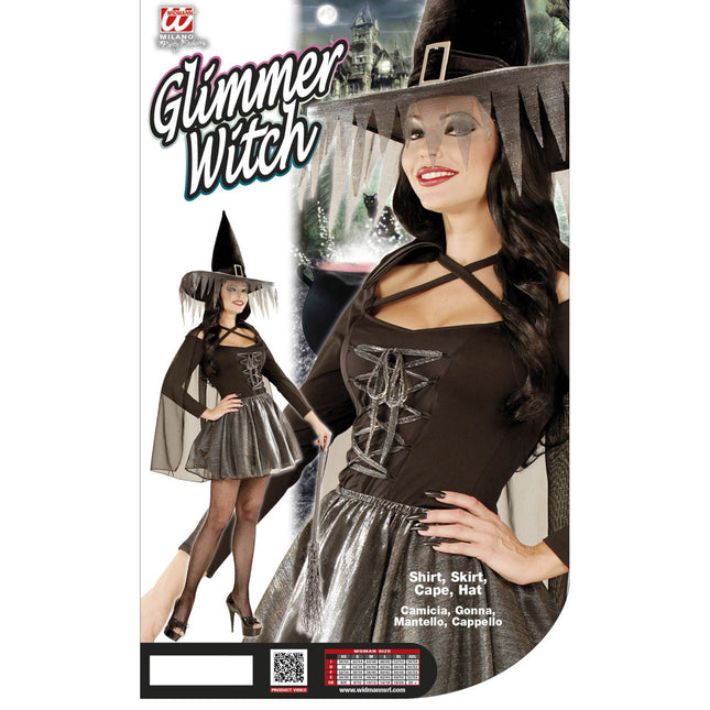 Abito Halloween Donna 4 pezzi