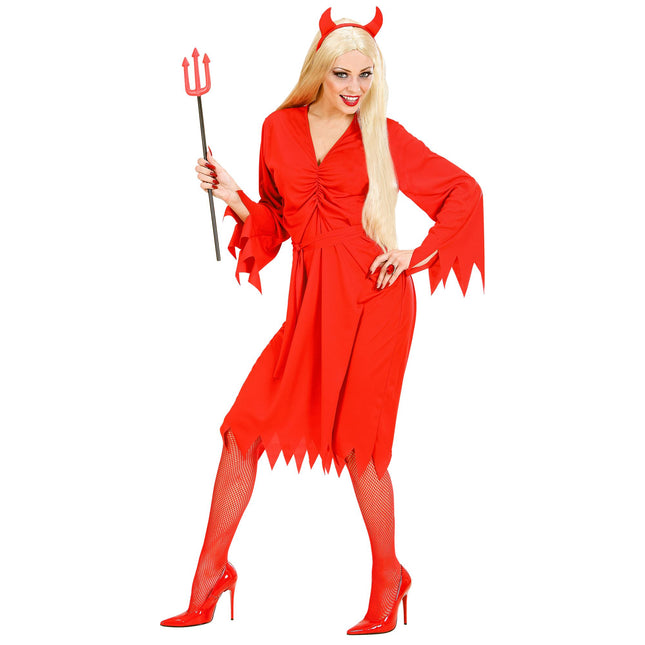 Abito Halloween Donna Deviless 3 pezzi