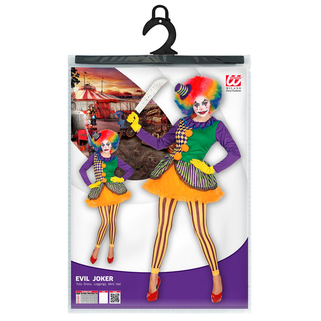 Costume Joker donna 3 pezzi