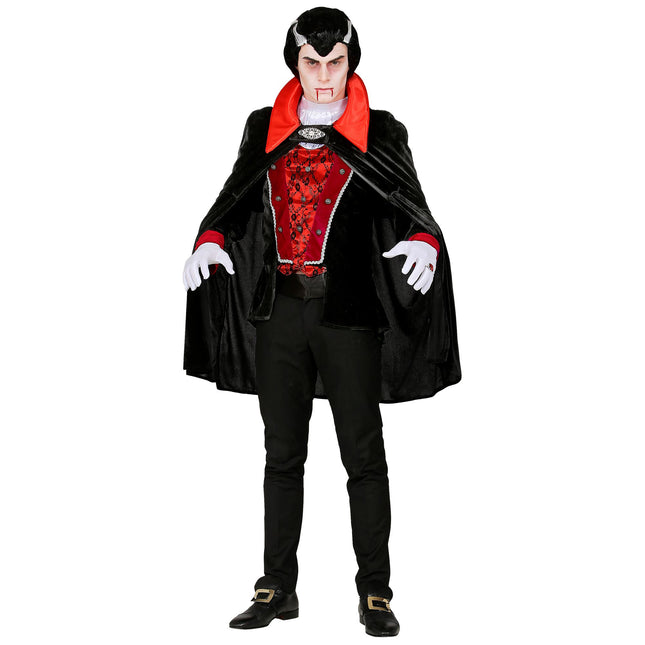 Costume da vampiro uomo 4 pezzi