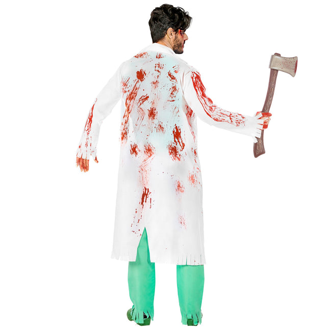 Costume di Halloween da chirurgo zombie