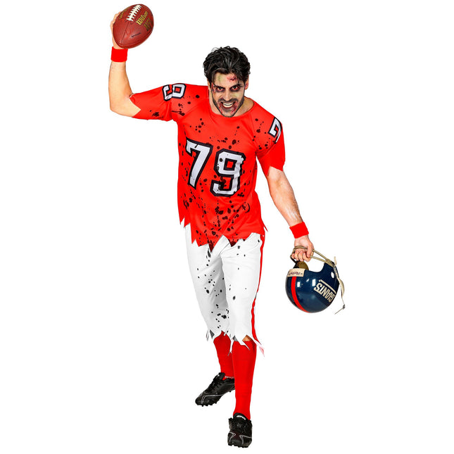 Costume di Halloween da uomo da football americano