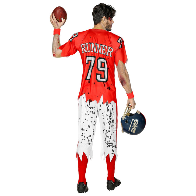 Costume di Halloween da uomo da football americano