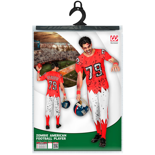 Costume di Halloween da uomo da football americano