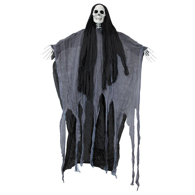 Bambola di Halloween Fantasma Nero 1,53 m