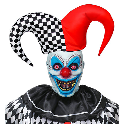 Maschera di Halloween da giullare