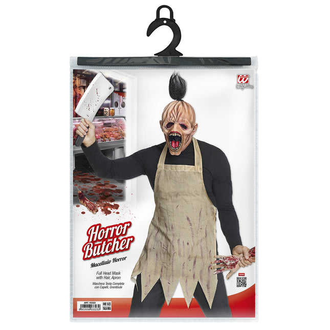 Set di accessori per Halloween Macellaio 2 pezzi