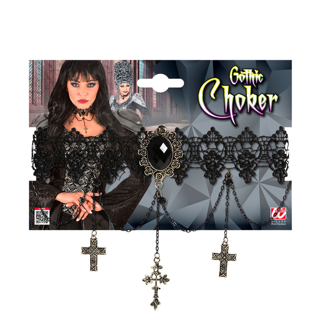 Collana di Halloween con croci