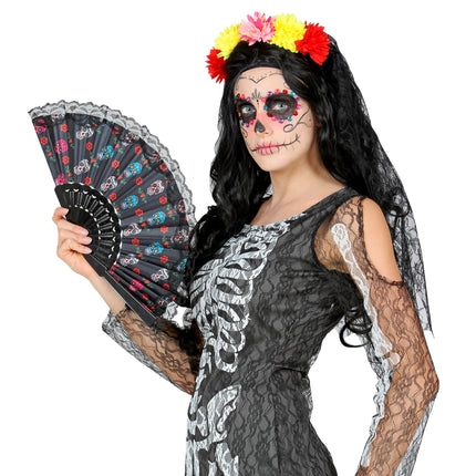 Ventaglio Dia De Los Muertos