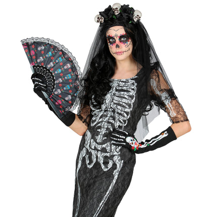 Ventaglio Dia De Los Muertos
