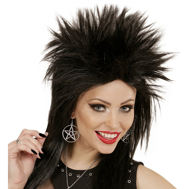 Orecchini di Halloween in argento Satana