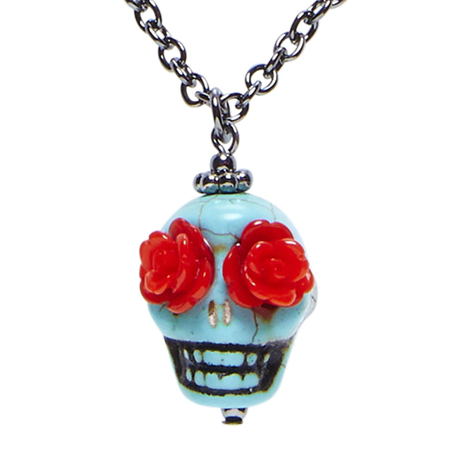 Collana di Halloween Teschio colorato