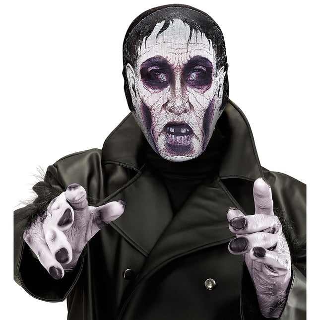Maschera di Halloween Zombie viola