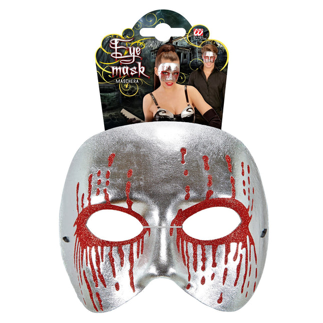 Maschera di Halloween Psicopatico Argento