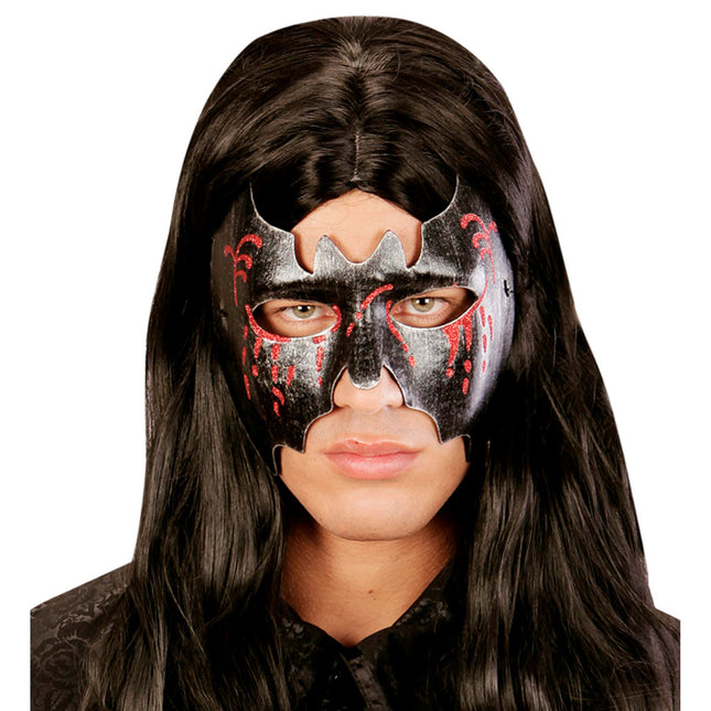 Maschera di Halloween Pipistrello Insanguinato
