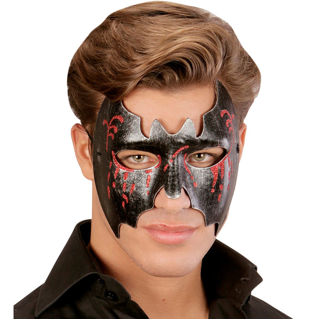 Maschera di Halloween Pipistrello Insanguinato