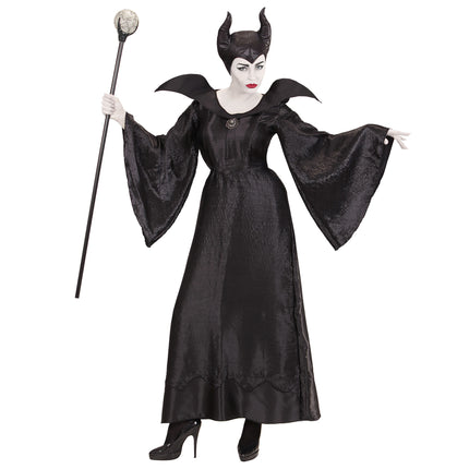 Vestito Halloween Maleficent 2 pezzi