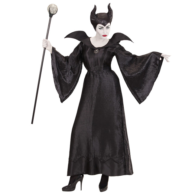 Vestito Halloween Maleficent 2 pezzi