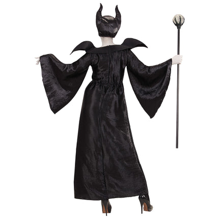 Vestito Halloween Maleficent 2 pezzi