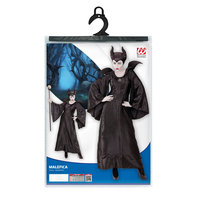 Vestito Halloween Maleficent 2 pezzi