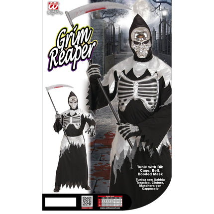 Costume Halloween Uomo Skinny Hein 3 pezzi