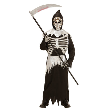 Costume Halloween Bambino Mietitore Magro 3 pezzi