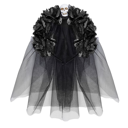 Cerchietto di Halloween con velo