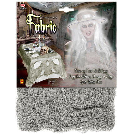 Tovaglia Halloween Grigio 3m