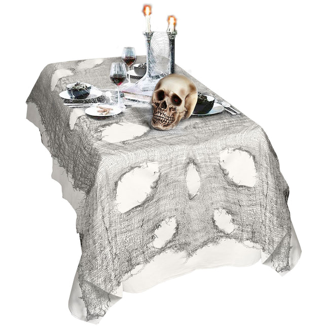 Tovaglia Halloween Grigio 3m