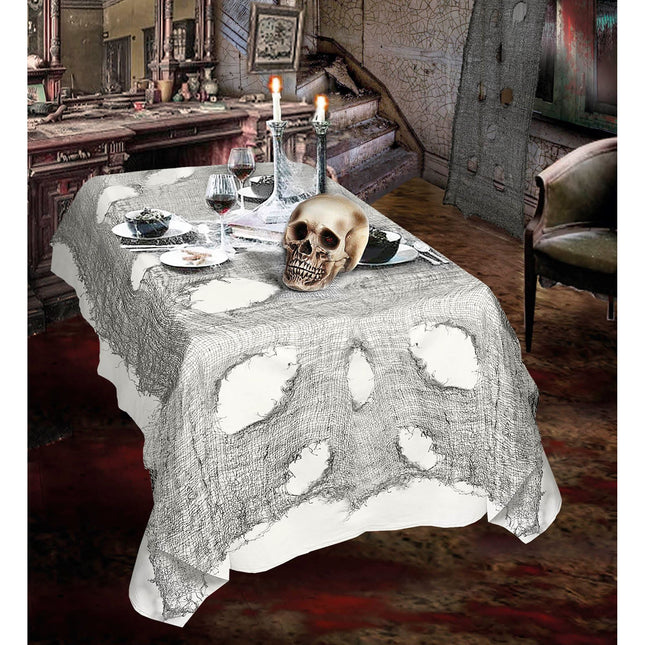 Tovaglia Halloween Grigio 3m