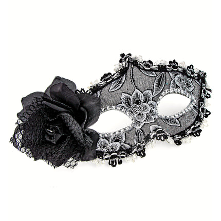 Maschera occhi Halloween Rosa Nera