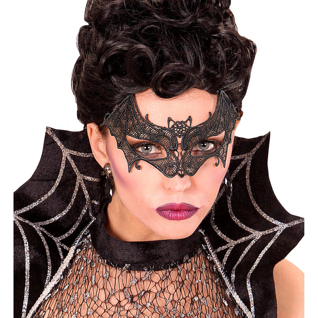 Maschera occhi Halloween Cat