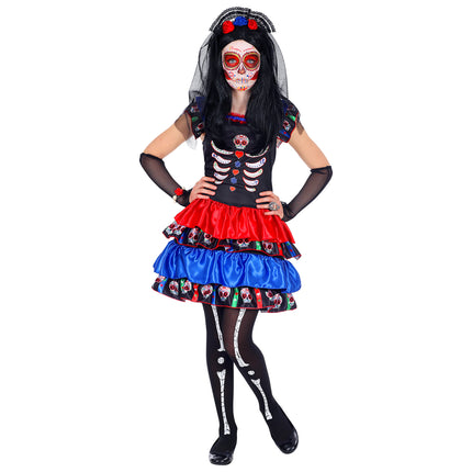 Costume Dia De Los Muertos Bambino