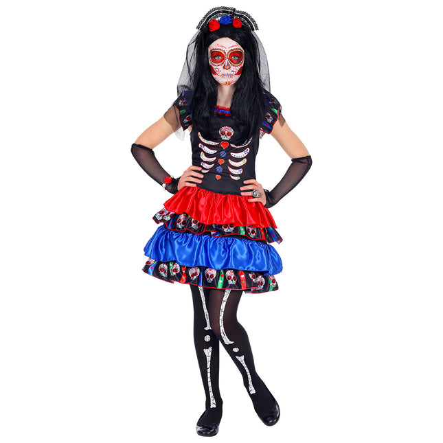 Costume Dia De Los Muertos Bambino