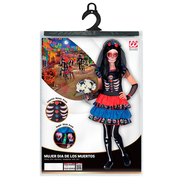 Costume Dia De Los Muertos Bambino