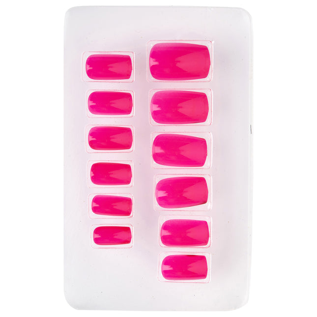 Unghie finte rosa