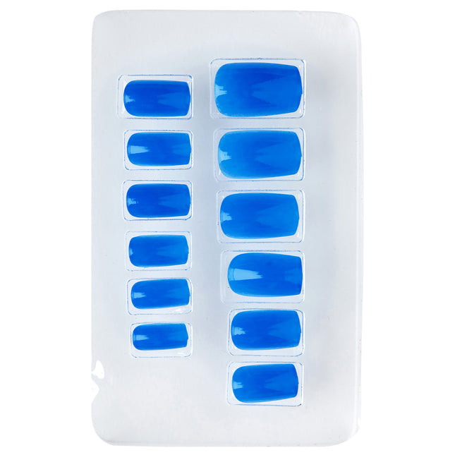 Unghie finte blu