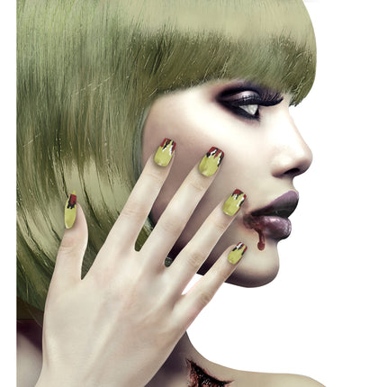 Unghie finte di Halloween Zombie