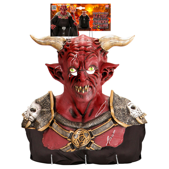 Costume di Halloween da uomo Devil Inferno